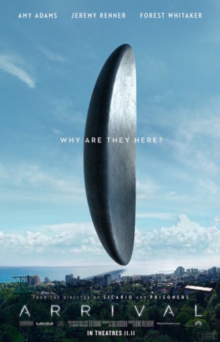 arrival movie poster 2016