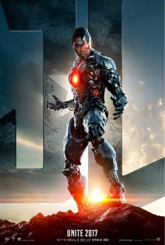 justice league movie poster cyborg