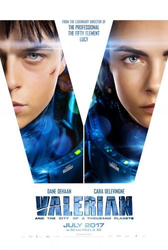 valerian and the city of a thousand planets movie poster