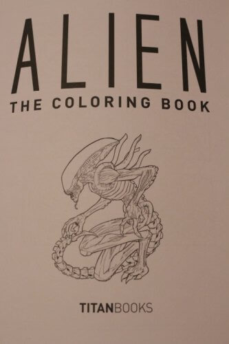 Alien Coloring Book Titan Books 1