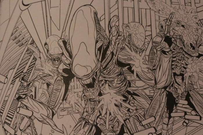 Alien Coloring Book Titan Books 17