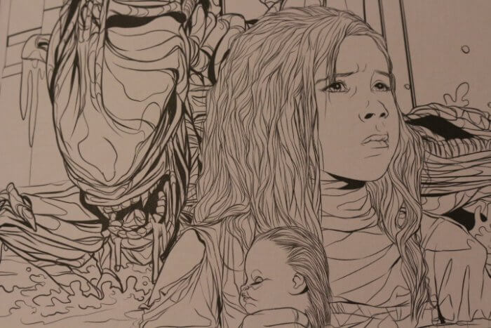 Alien Coloring Book Titan Books 4