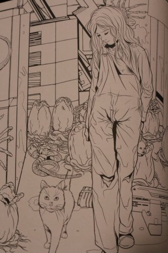Alien Coloring Book Titan Books 6