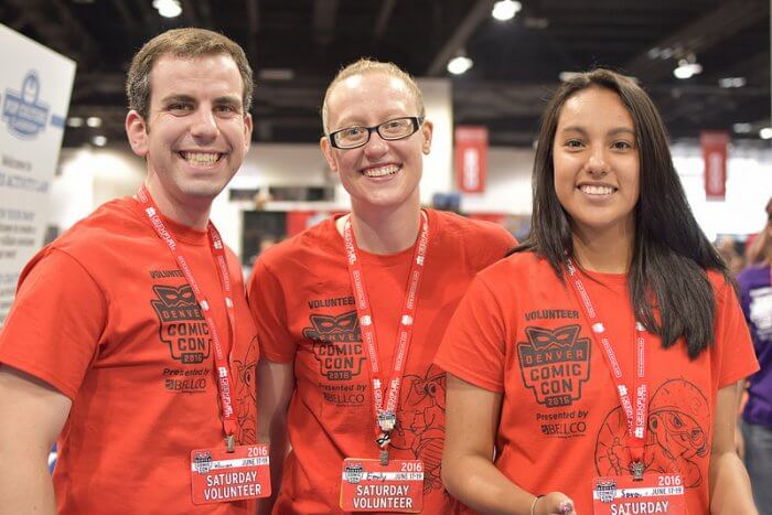 Denver Comic Con Volunteers