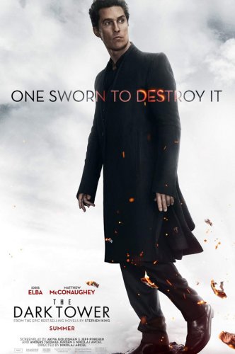 dark tower movie poster matthew mcconaughey man in black