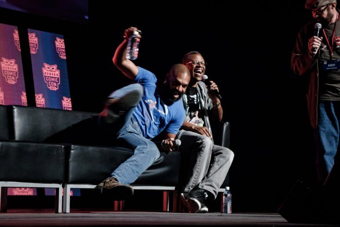 DCC2017 phil lamarr dee bradley baker khary payton 2