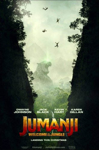 jumanji movie poster 2017