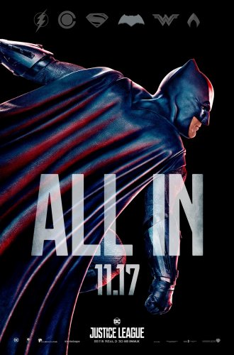 justice league 2017 batman character poster