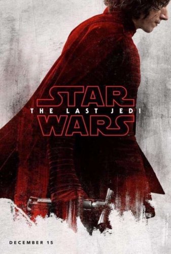 kylo-ren star wars last jedi character poster