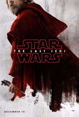 luke-skywalker star wars last jedi character poster