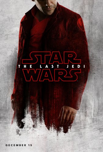 poe star wars last jedi character poster