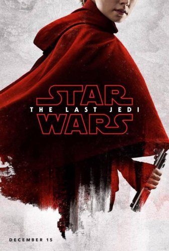 rey star wars last jedi character poster
