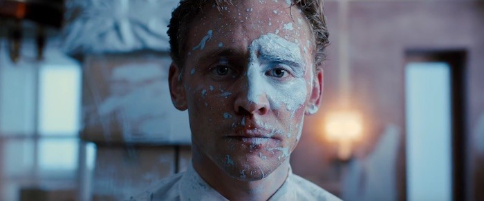 HIGH-RISE trailers see Tom Hiddleston’s elevated life come crashing down around him