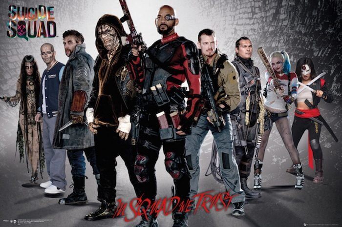 New SUICIDE SQUAD posters keep teasing the ensemble