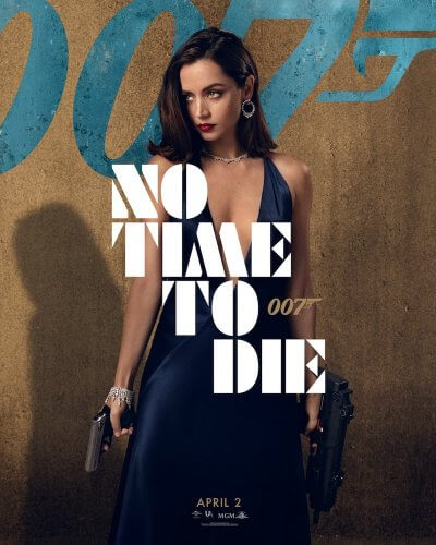 ana de armas no time to die jamess bond character poster