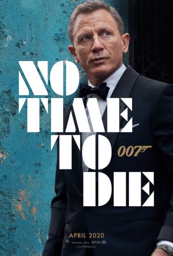 no time to die james bond movie poster