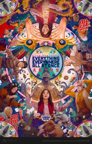 everything everywhere all at once movie poster